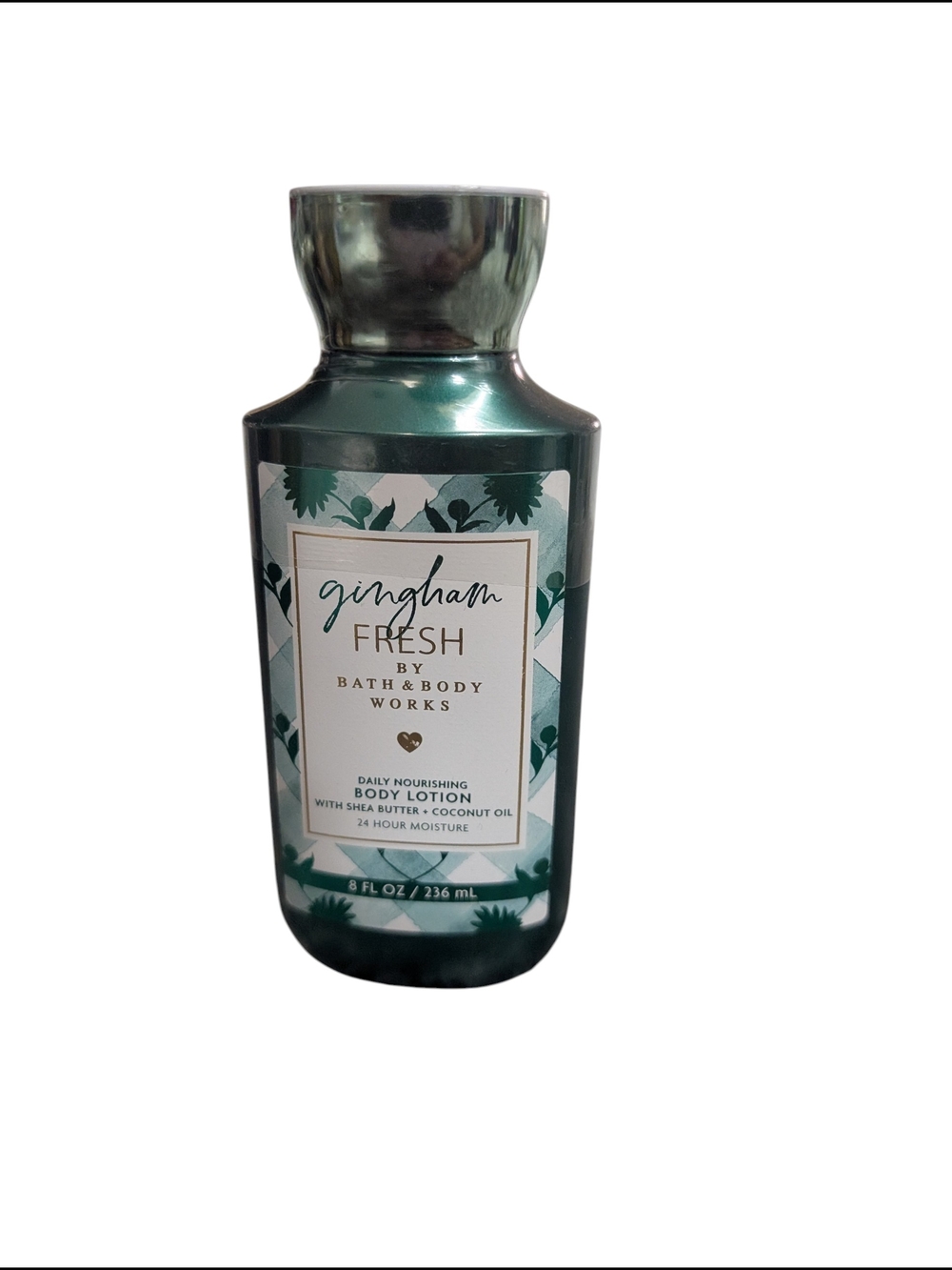 Bath & Body Works Gingham Fresh Body Lotion - Green Teal